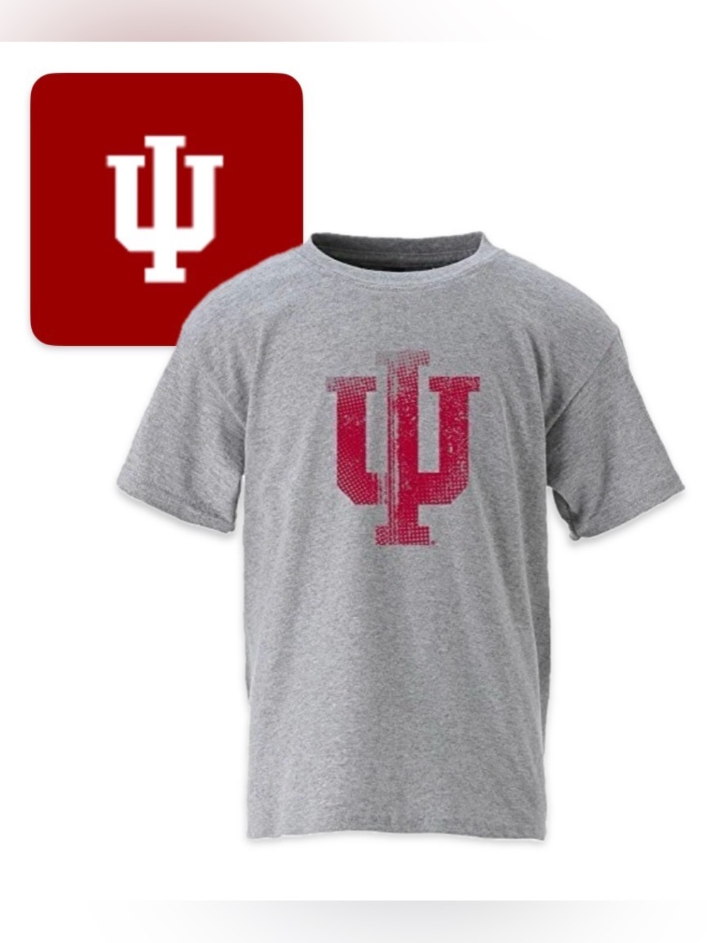 NWT [Ouray] Indiana Hoosiers NCAA Short Sleeve Tee T-Shirt Youth Boys/Girls XL